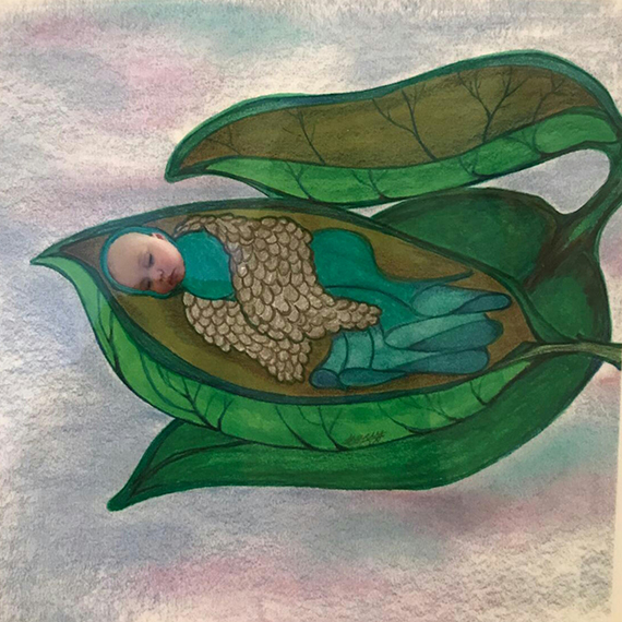 Baby Angel  by Tracey Farrell