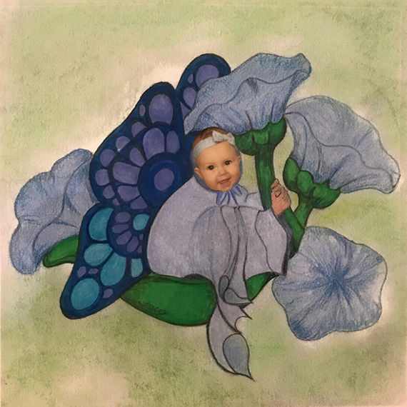 Baby Angel  by Tracey Farrell
