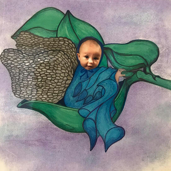 Baby Angel  by Tracey Farrell
