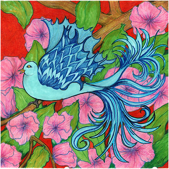 Bird Of Paradise #4 by Tracey Farrell Bird Of Paradise #4 by Tracey Farrell