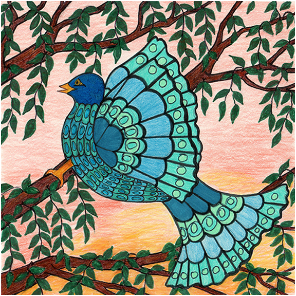 Bird Of Paradise #10 by Tracey Farrell