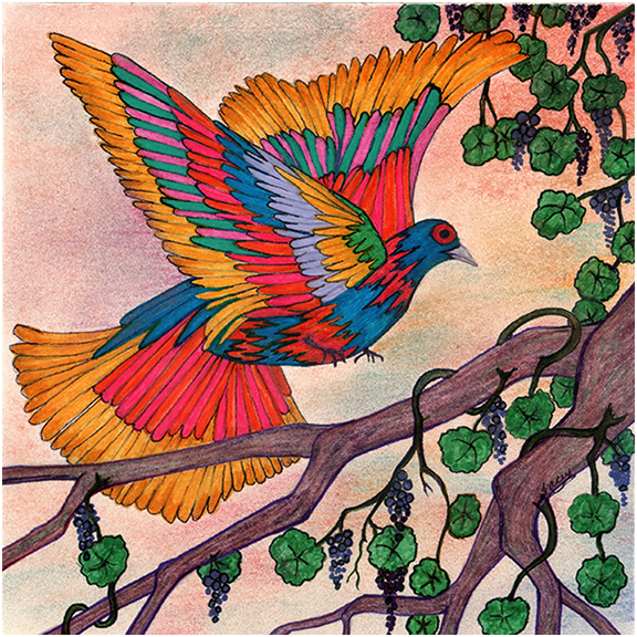 Bird Of Paradise #14 by Tracey Farrell