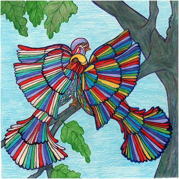 Bird Of Paradise #16 by Tracey Farrell