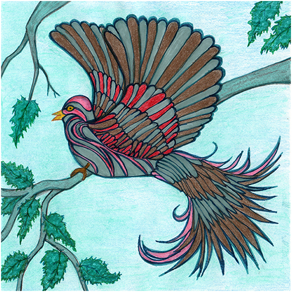 Bird Of Paradise #24 by Tracey Farrell