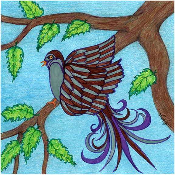 Bird Of Paradise #25 by Tracey Farrell