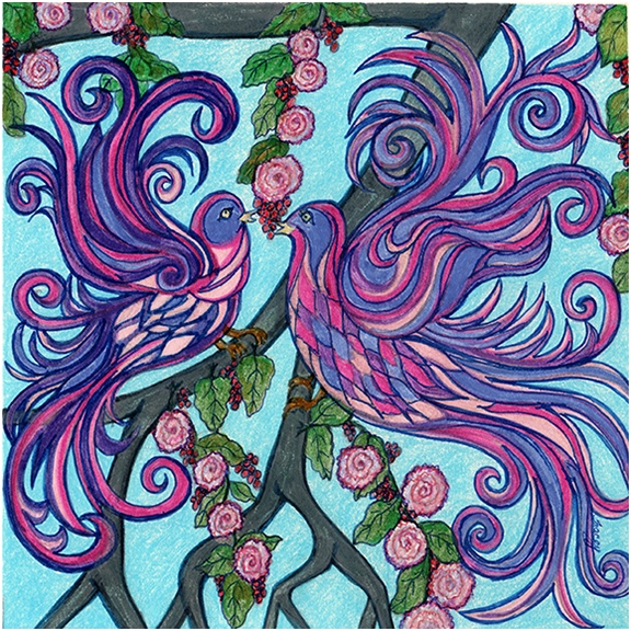 Birds Of Paradise #30 by Tracey Farrell