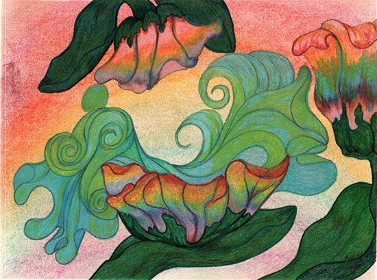 Somewhere Over The Rainbow 4 by Tracey Farrell