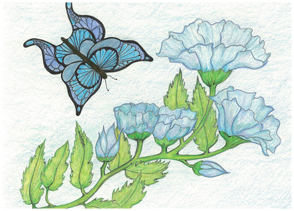 Soft Blue Ease by Tracey Farrell Soft Blue Ease by Tracey Farrell