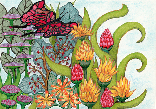 Summer Garden by Tracey Farrell Summer Garden by Tracey Farrell