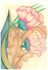 Oakleaf Flower II by Tracey Farrell