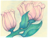 Pink Cradle by Tracey Farrell