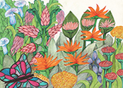 Summer Garden 1 by Tracey Farrell