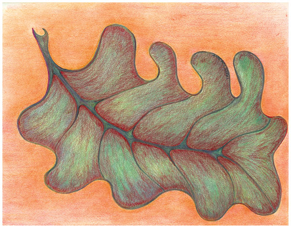 Lonely Leaf by Tracey Farrell